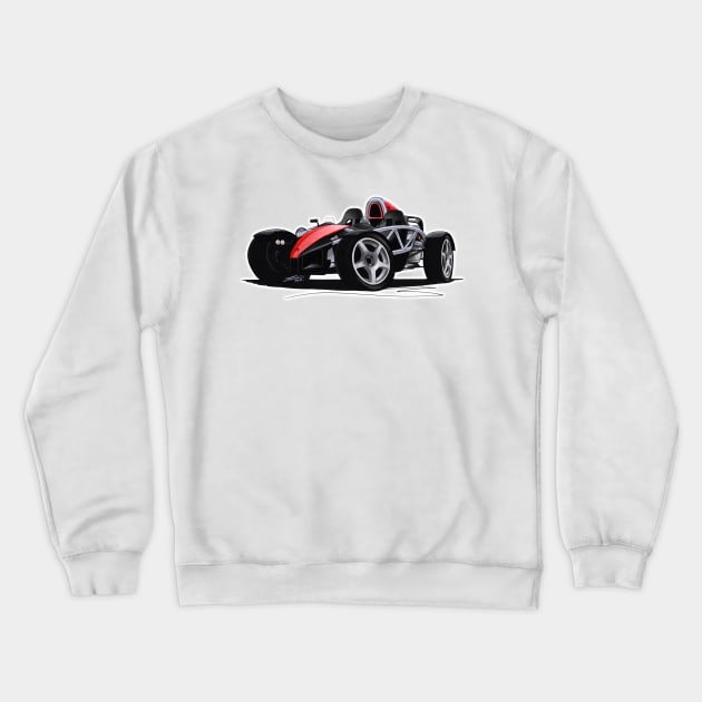 Ariel Atom Red Crewneck Sweatshirt by y30man5